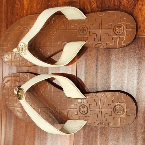 Tory Burch Thora Flip Flops size 10.5 - Picture 2 of 8